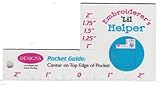 Embroiderer's 'Lil Helper - Above Pocket Embroidery Placement Tool Guide by Designs