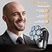 Electric Head Shavers for Men - 5 in 1 Electric Rotary Razor for Bald Men with 7D Floating Head, IPX6 Waterproof, Wet & Dry, LED Display, Type C Rechargeable Grooming Kit for Face/Head/Scalp