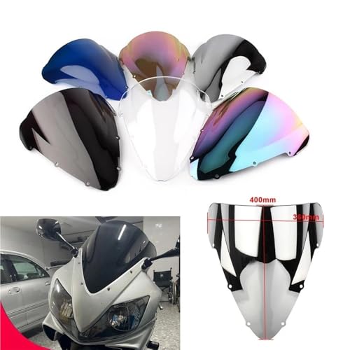 Déflecteur pare-brise CBR 600 F4I double bulle en acrylique renforcé - 4