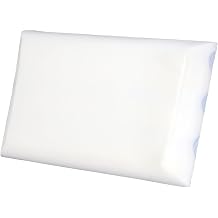 Lavio Memory Foam Pillow, Two-Sided Soft and Firm Neck Pillow, Orthopedic Neck Support Bed Pillow for Side, Back, Stomach Sleepers, Removable and Washable Cover 60x40x10cm