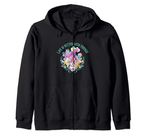 My Little Pony sweat à capuche zippé idéal pour l'école et les sorties de printemps