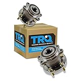 TRQ Rear Wheel Hubs & Bearings Pair Set for 05-09 Subaru Outback Legacy