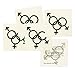 10 x Cuckold Logo Tattoos - Cuckold Fetish Logo as tattoo in black