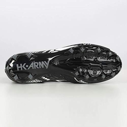 HK Army Digger X1 Hightop Paintball Cleats - Black/Grey (11)