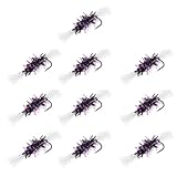 ECSiNG 10 Stück 12# Shipmans Buzzer Forellenfliegen für Flachwasserangeln, Meeresangeln, 13,7 mm