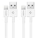 Spigen C10LS Apple Certified Lightning to USB Cable Two Pack 3.3 Feet (1 Meter) for iPhone 7 / 7 Plus / 6S / 6S Plus / 6 / 6 Plus / SE / 5S / 5 – White