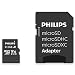 Produktbild Philips Ultra Speed microSDXC Card 512 GB + SD Adapter UHS-I U1, Lesegeschwindigkeit bis zu 80 MB/s, A1 Fast App Performance, V10, Speicherkarte für Smartphones, Tablet, PC, Card Reader, Full HD Video