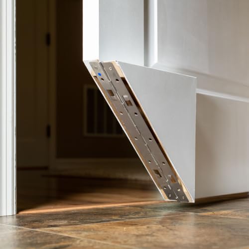 Kitty Korner Cat Door (Lefthand Kit) The Original and Patented - Kitty Korner Slidelock Hinge Designed to Work for Interior Doors. Dont be Fooled by the imitators