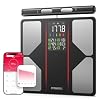 FITINDEX Smart Scale for Body Weight, [2026 Upgraded], Body Composition Analyzer with 8-Electrode Large Platform for Weight, BMI, Fat, Muscle Mass, Segmental Muscle Analysis, High Precision, 400 lbs