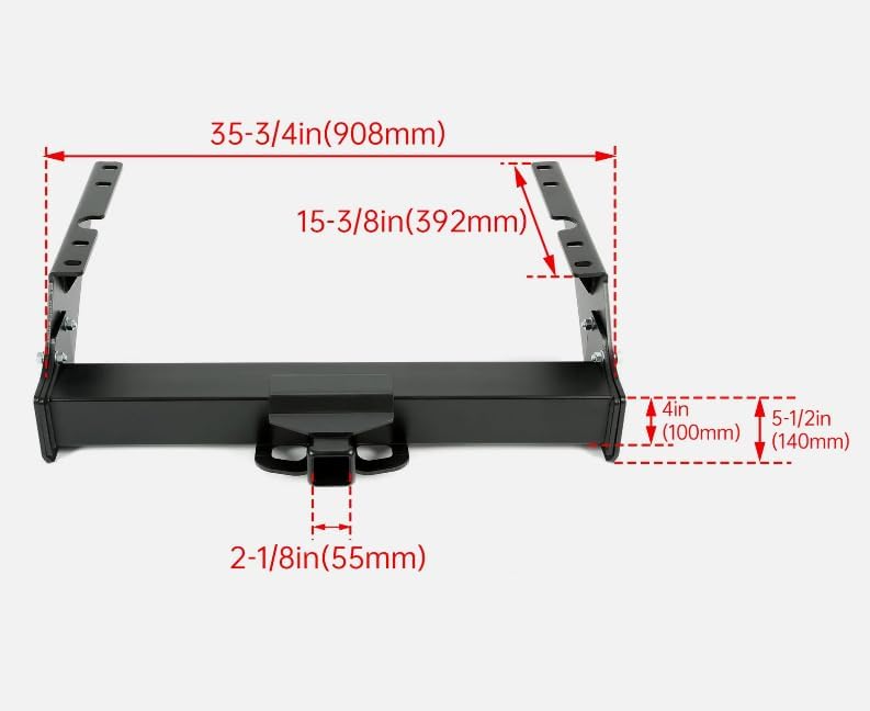 17000lbs Class 5 Trailer Hitch for F-250 F-350 F-450 Super Duty 99-16 ，Replacement for Ford OEM