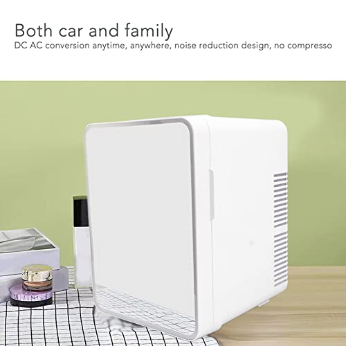 Mini Refrigerador, Armazenamento por Zonas, Preservação Duradoura, Multifuncional, 100-240V, 10L, LE