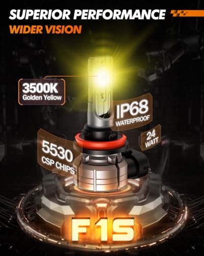 Image of SEALIGHT Yellow Fog Light Bulb