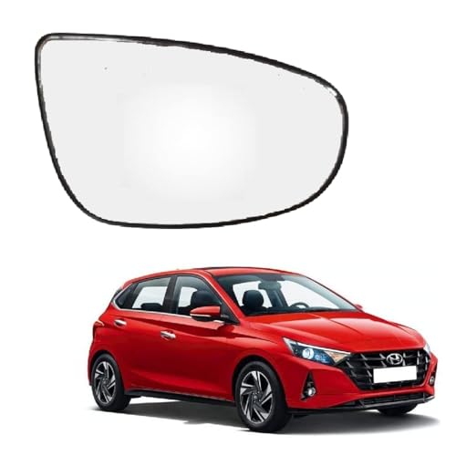 STYCARO-Orvm Side View Sub Mirror Glass Plate compatible with Hundai i20 3RD GEN, i20 3RD GEN F/L, i20 N LINE 1ST GEN 2021-2025 New Model (Non-Heated) (RIGHT DRIVER SIDE)