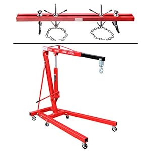 otgerlensker products Motorlifter 2 ton motorkraan haak + motorbrug motordrager