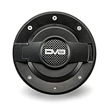 DV8 Offroad | D-JP-190004-BLACK | Fuel Door for 07-18 Wrangler JK | Complete Assembly | Billet...