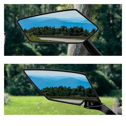 Espejo retrovisor de manillar plegable negro para CRF1000L 3