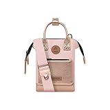 CABAIA Nano Bag Queretaro – Sac Bandoulière 1,8 L pour Femme et Homme – Tissu Recyclé, Déperlant et Vegan – Design Compact et Pratique – Rose