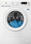 Electrolux Lavatrice Slim a Carica Frontale Serie 600 PerfectCare EW6S517A, 7 kg, Classe A, Tecnologia SensiCare, Steam Anti-Allergy, Time Manager, Lavaggio Rapido 14 min, 595x843x449 mm