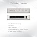 NETGEAR 5-Port Gigabit Ethernet Unmanaged Switch, Desktop, 10/100/1000Mbps (GS205), White, Model:GS205-100PAS