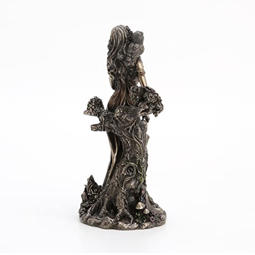 Estatua Veronese Design Blodeuwedd diosa Celta de Primavera y Flores miniatura 6
