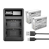 Bonacell NB-10L Battery 2 Pack and Dual USB Charger Kit for Canon NB-10L, CB-2LC and Canon PowerShot G1X, G15, G16, SX40 HS, SX50 HS SX60 HS Digital Cameras