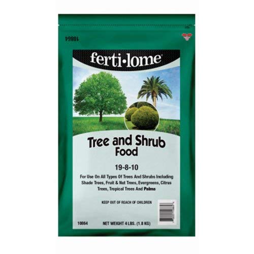 Fertilome 10864 Tree and Shrub Food, 19-8-10, 4-Pound - Pack of 3