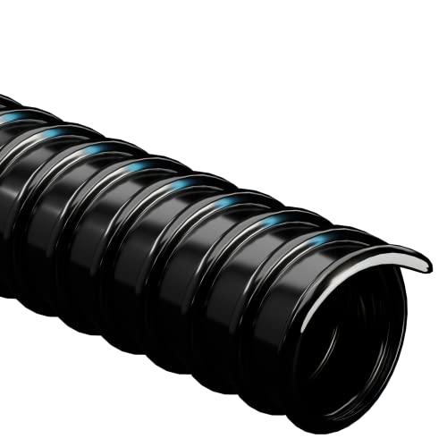 38mm Black Pond Corrugated Flexible Hose Pipe 1 Metre - Image 2