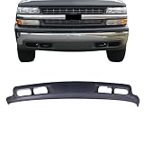 JustDrivably Replacement Parts Front Bumper Cover Apron Lower Valance Air Dam Deflector Compatible W