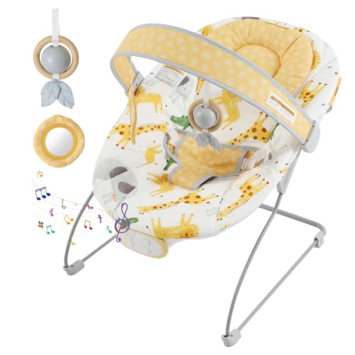 Furmubei Portable Baby Bouncer BR2405 Yellow