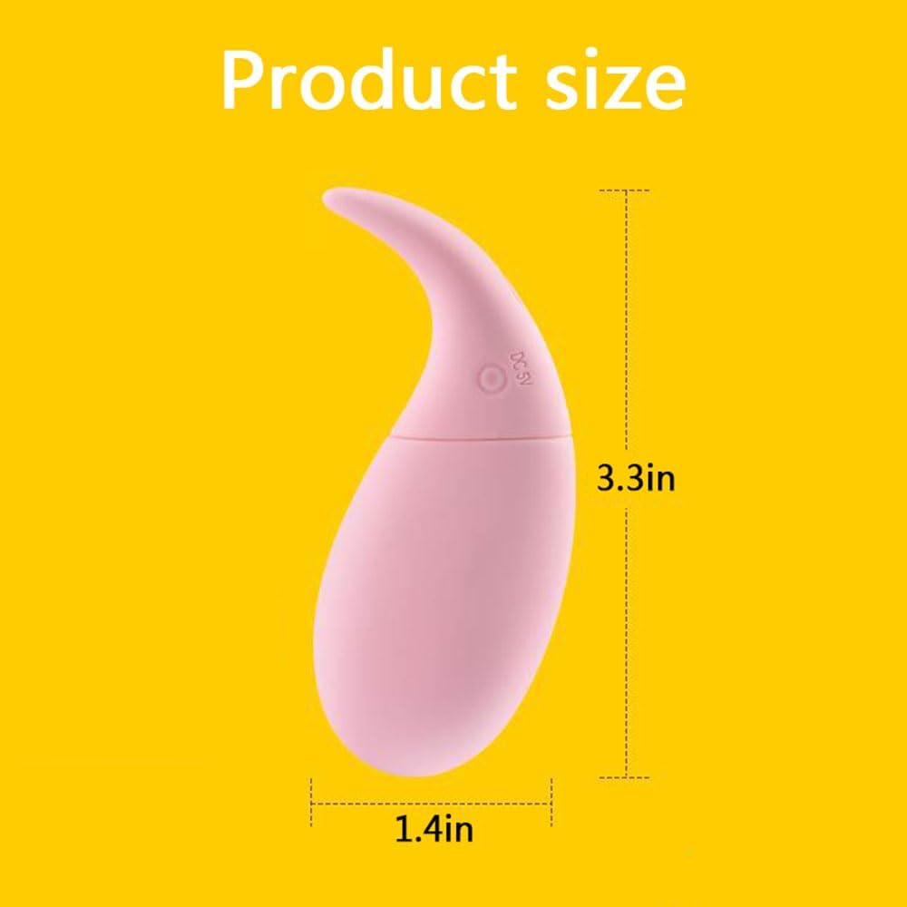 Clitoral Vibration Stimulator, G-spot Massager with 10 Vibration Modes, Waterproof Rechargeable masturbator, Adult Sex Toy, Suitable for Happy Toys for Female Couples (Pink)