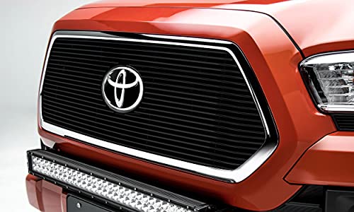 2018-2022 Tacoma Billet Grille, Black, 1 Pc, Insert, Does Not Fit Vehicles With Camera - Pn #20950B #TOP1