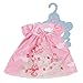 Produktbild Baby Annabell 709603 Kleid rosa Eichhörnchen 43cm - Puppenkleid mit Tierprint und Kleidernügel, rosa