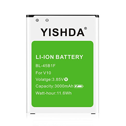 YISHDA - Batteria di ricambio per LG V10, 3000