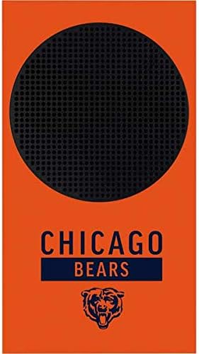 Skinit Decal Gaming Skin Compatible with Xbox Series S Bundle - Officially Licensed NFL Chicago Bears Orange Performance Series Design