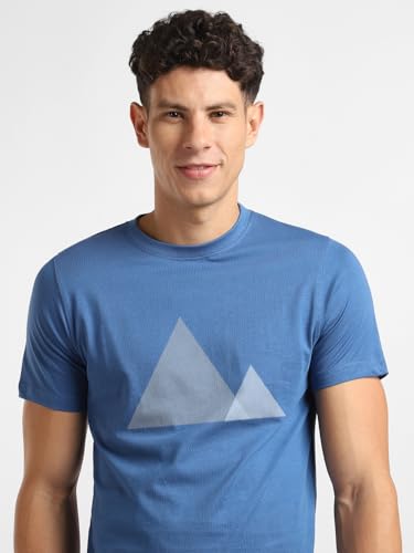 Image of Nobero 100% Cotton T Shirts for Men Stylish | Regular Fit | Graphic Printed T Shirts for Men 180 GSM Combed Cotton | Round Neck Half Sleeve