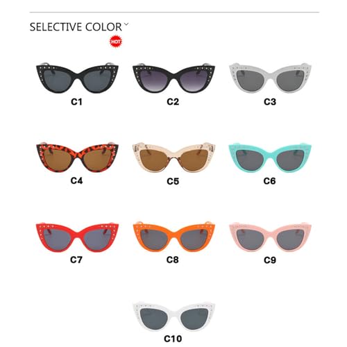 willochra Stylish Cat Eye Rhinestone Sunglasses For Women Bling Crystal Diamond Sunglasses Party Jewelry Gifts4