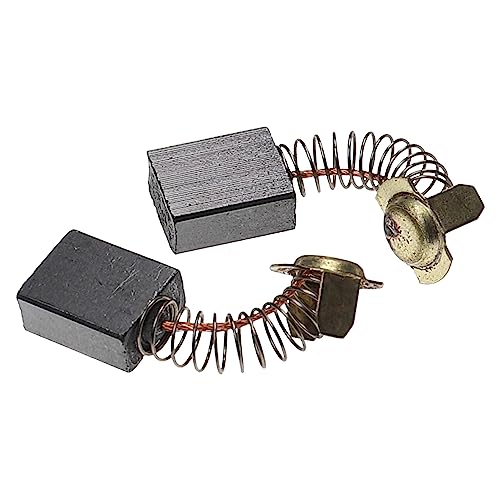 vhbw 2x escobilla 7 x 13 x 17 mm Compatible con Hitachi H55SC, H55SA, DH45MR, DH50SB, DH50SA1, DH50SBK herramientas + resorte