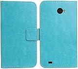 Golden Sheeps Flip Case Compatible for Unimax UMX U683CL 5' Magnetic Leather Wallet Pouch Cover Case...