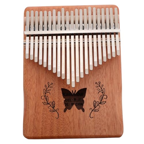 WESIEVYA 鍵 親指ピアノ 初心者向け カリンバ 木製 ハンドピアノ ポータブル 指弾き楽器 音楽練習 子供 大人 家用 クリエイティブプレイ