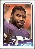 1988 Topps # 157 Chris Doleman Minnesota Vikings (Football Card) NM/MT Vikings Pittsburgh
