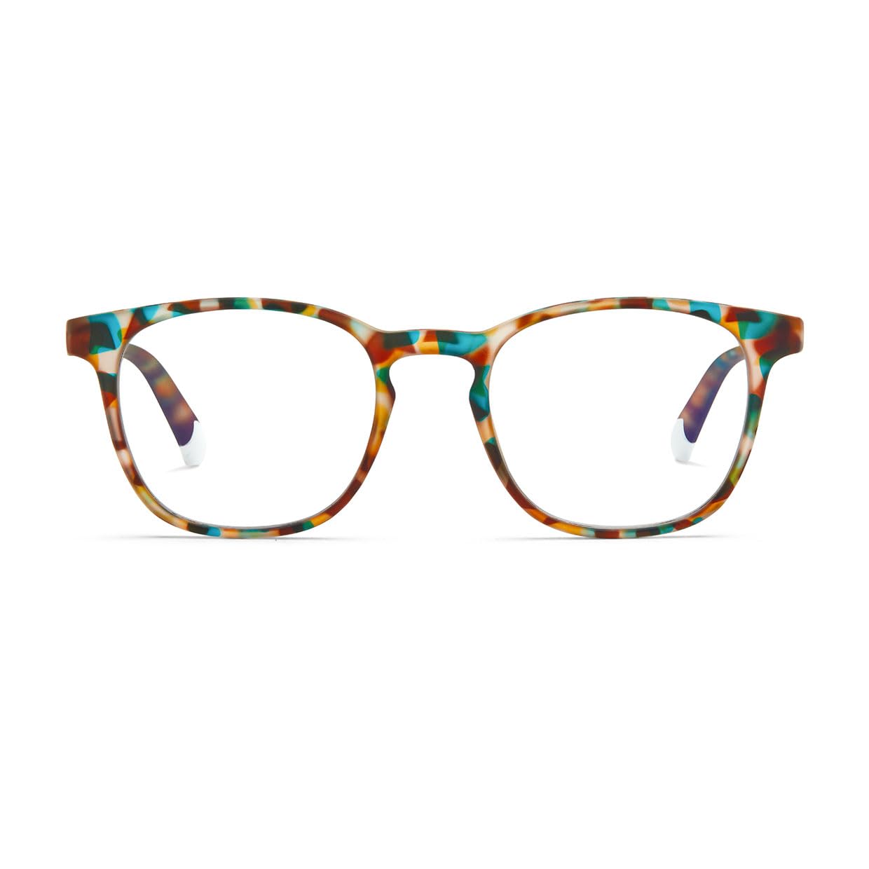 BARNER: BLUE LIGHT Blocking Glasses for Men and Women. Computer, Screen and Gaming glasses. Non-prescription. Neutral Lenses. Dalston - Rectangular Frame