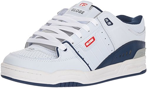 Image of Globe Men's Fusion Shoe, White /Blue, 5.5 M US