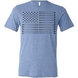 SwingJuice Golf T-Shirt Golf Flag Crew Neck Short Sleeve Funny Golf Shirt for Men and Women Blue XL