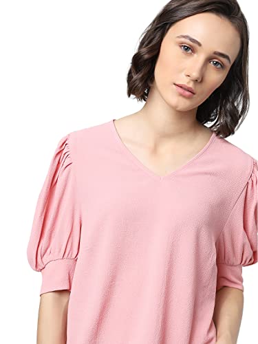 Image of ONLY Women's Polyester Blend Relaxed Fit Top
