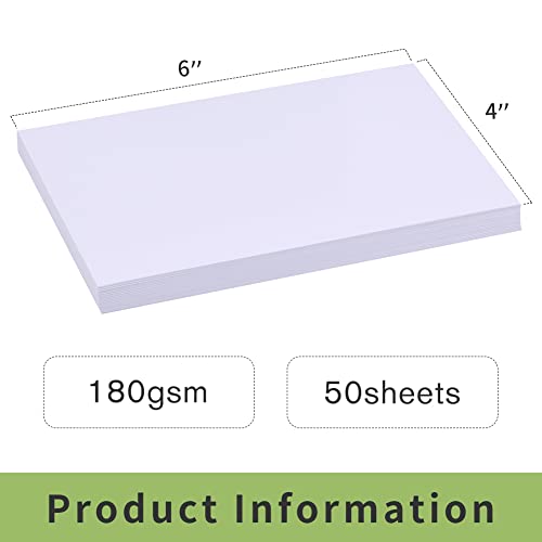Image of Lunarm Photo Papers, 50 Sheets Glossy Photo Printer Paper 4 inchx6 inch