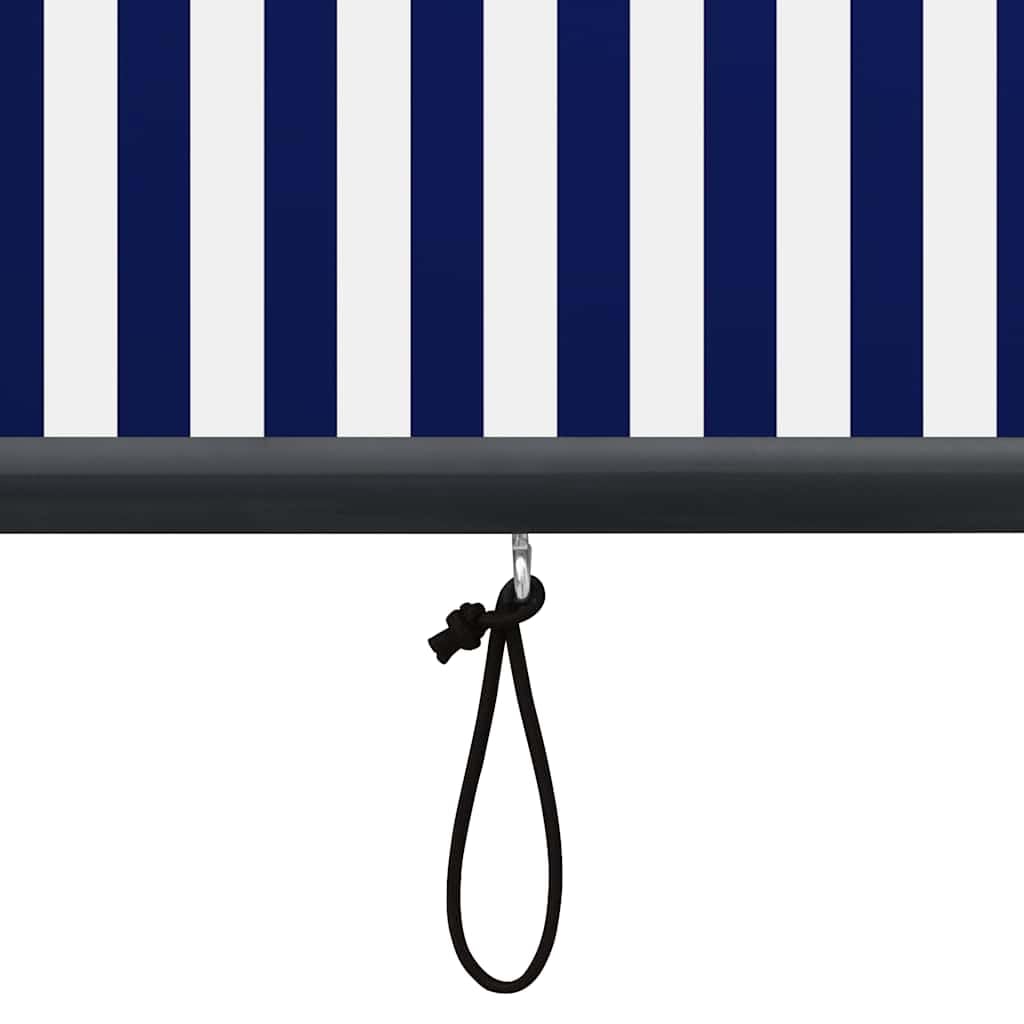 Store Exterieur Manuel 140x250 cm Bleu Blanc