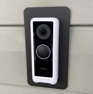 Faceplate/Frame Mounting Bracket for Ubiquiti Unifi G4 Doorbell Camera (White)