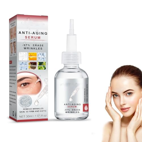 Advanced Deep Anti-Wrinkle Serum, Anti Wrinkle Deep Wrinkle Serum, Collagen Boost Anti-Aging Serum Para tersar y suavizar la piel, para todo tipo de pieles (1Pcs)