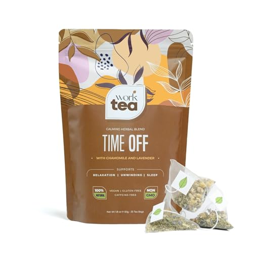Evening Time Off – Premium Chamomile Blend with Lemon Balm & Lave...