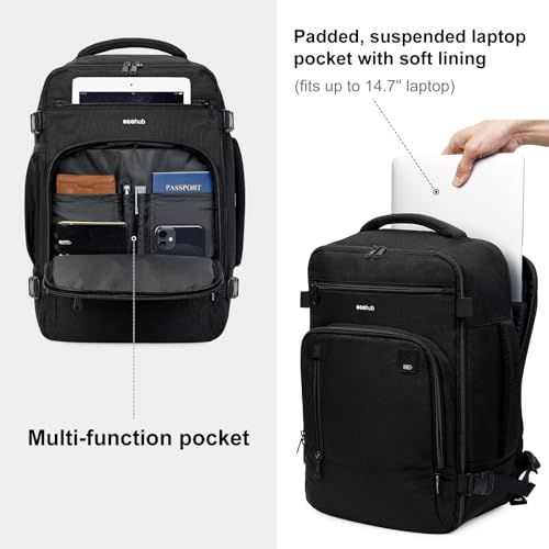 Image of ECOHUB Travel Backpack Airline Approved Under Seat Personal Item Bag
